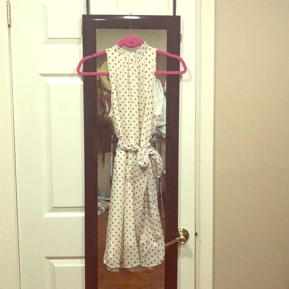 Adorable polka dot spring dress size XS